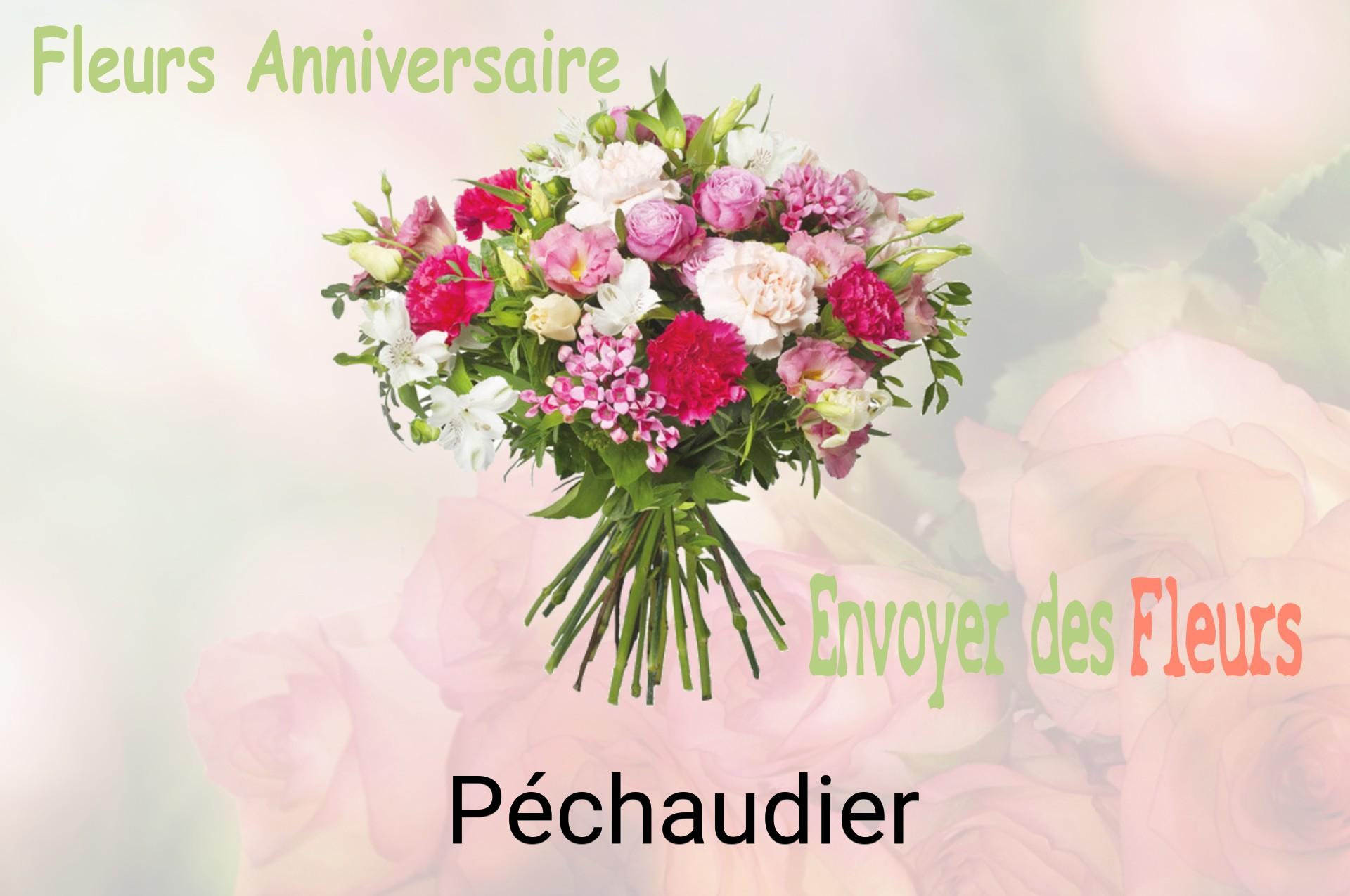 Bouquet de fleurs d’anniversaire livré à Péchaudier
