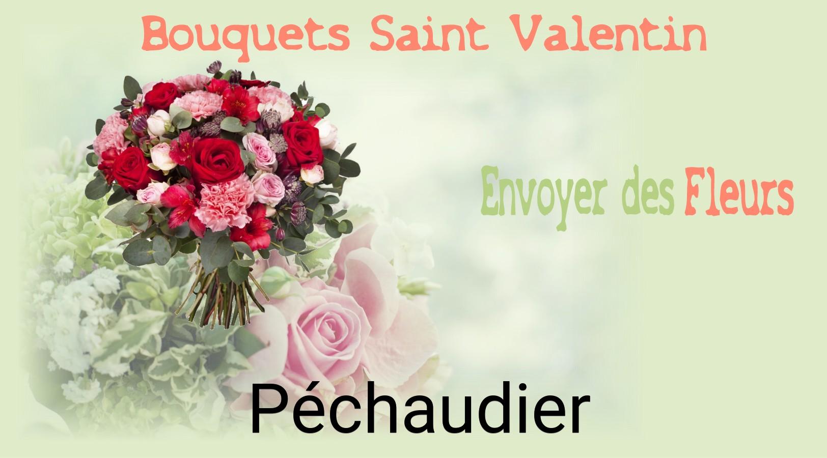 Roses de Saint-Valentin livrées à Péchaudier